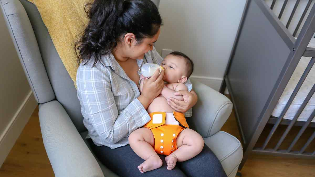 bottle-feeding