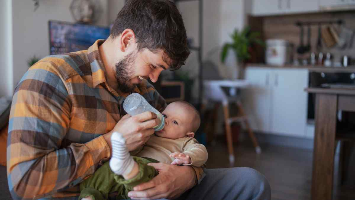bottle-feeding