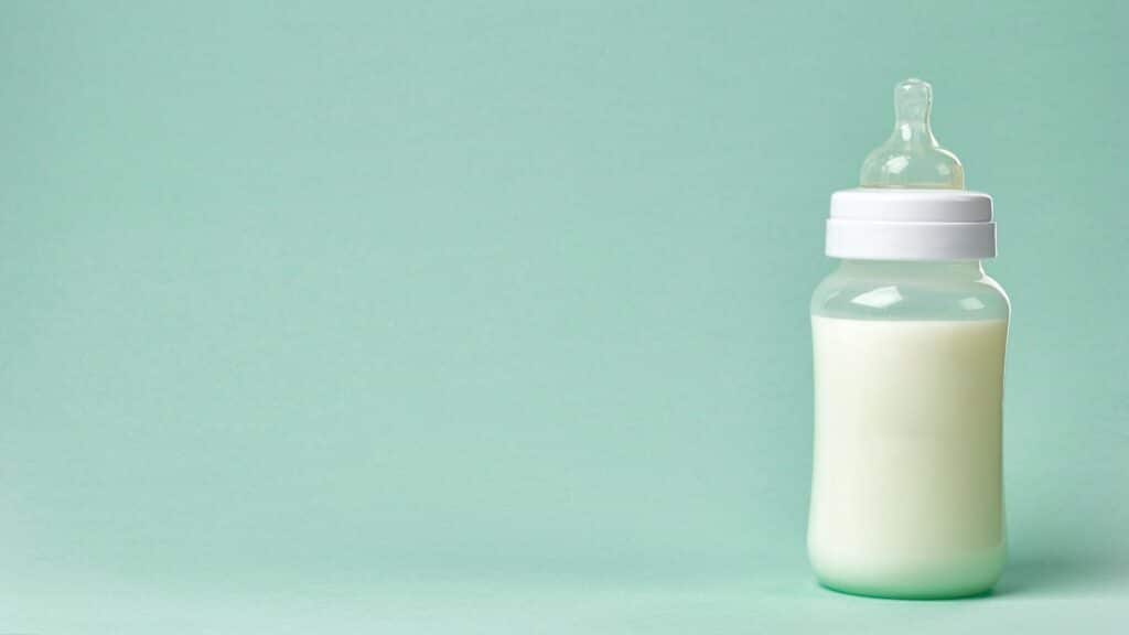 bottled milk