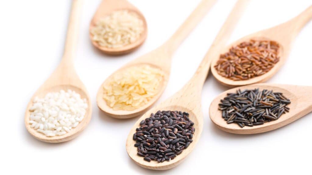 varieties of rice