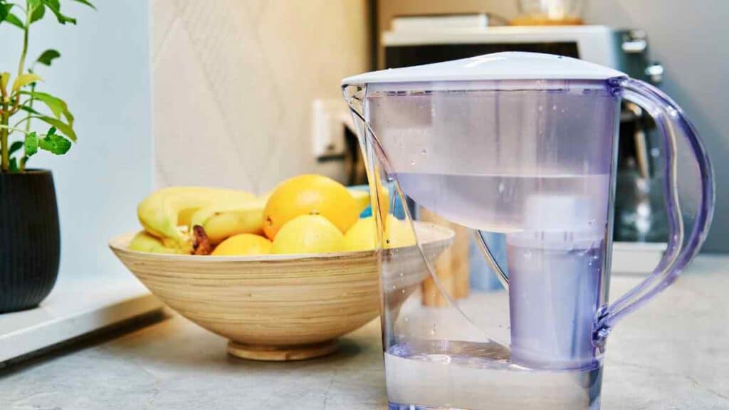 Fruits and water