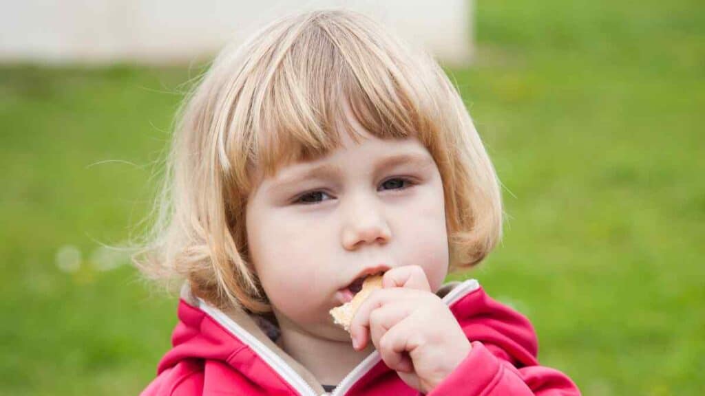 Baby Weaning and Bread outside.