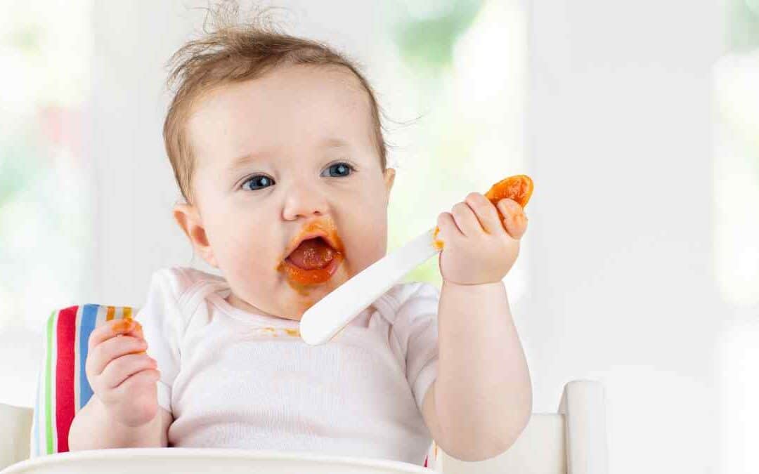 When Starting On Solids, Choose Bland, Easily-Digestible Food