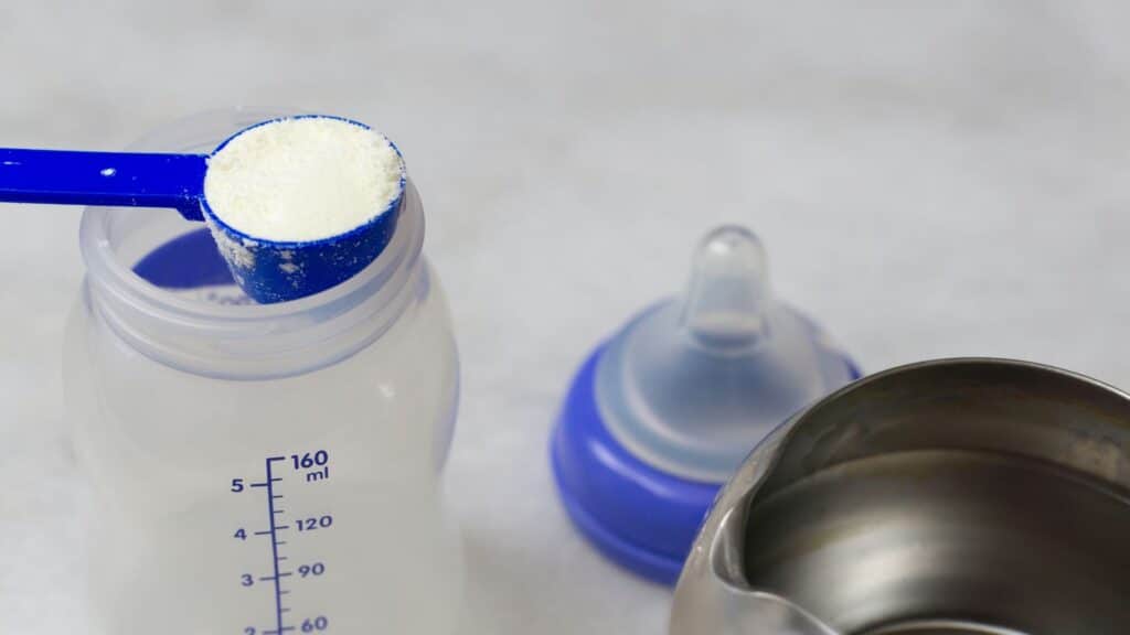 water for baby formula