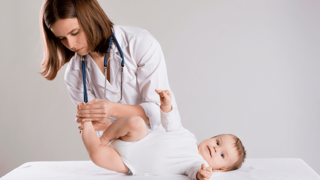 Baby's pediatrician.