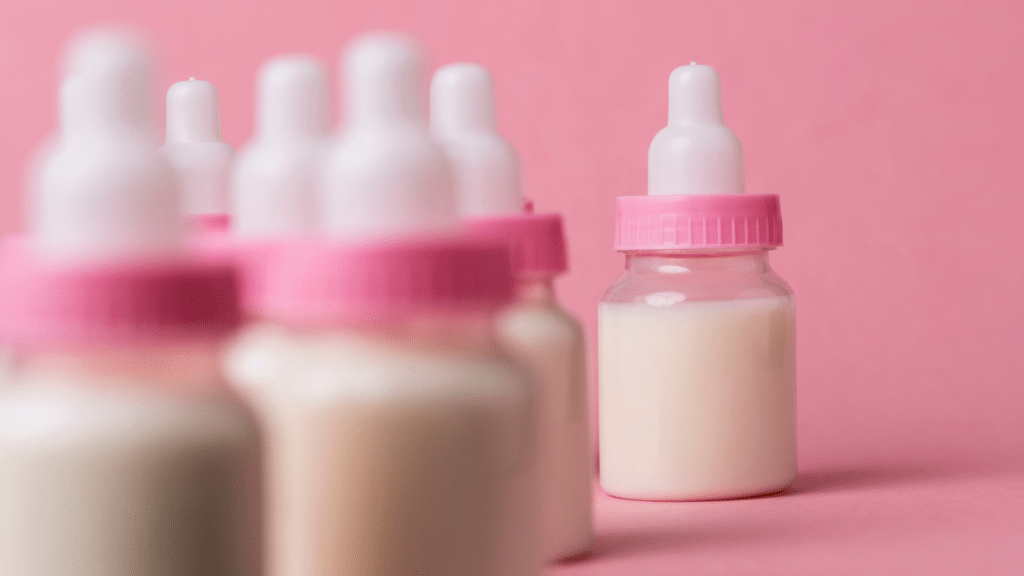 Optimal water for baby's Bottled milk.