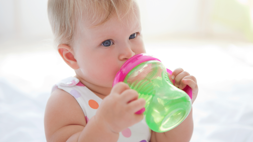 baby drinks