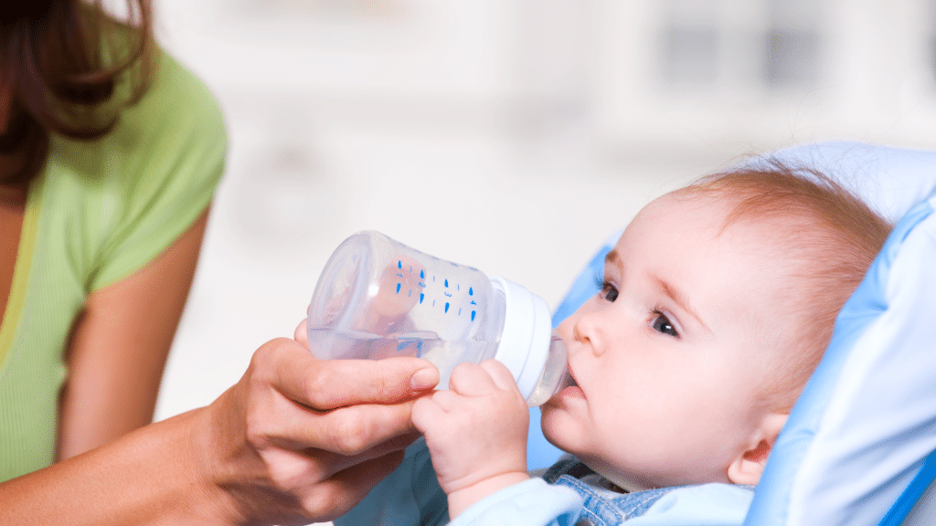 feeding baby